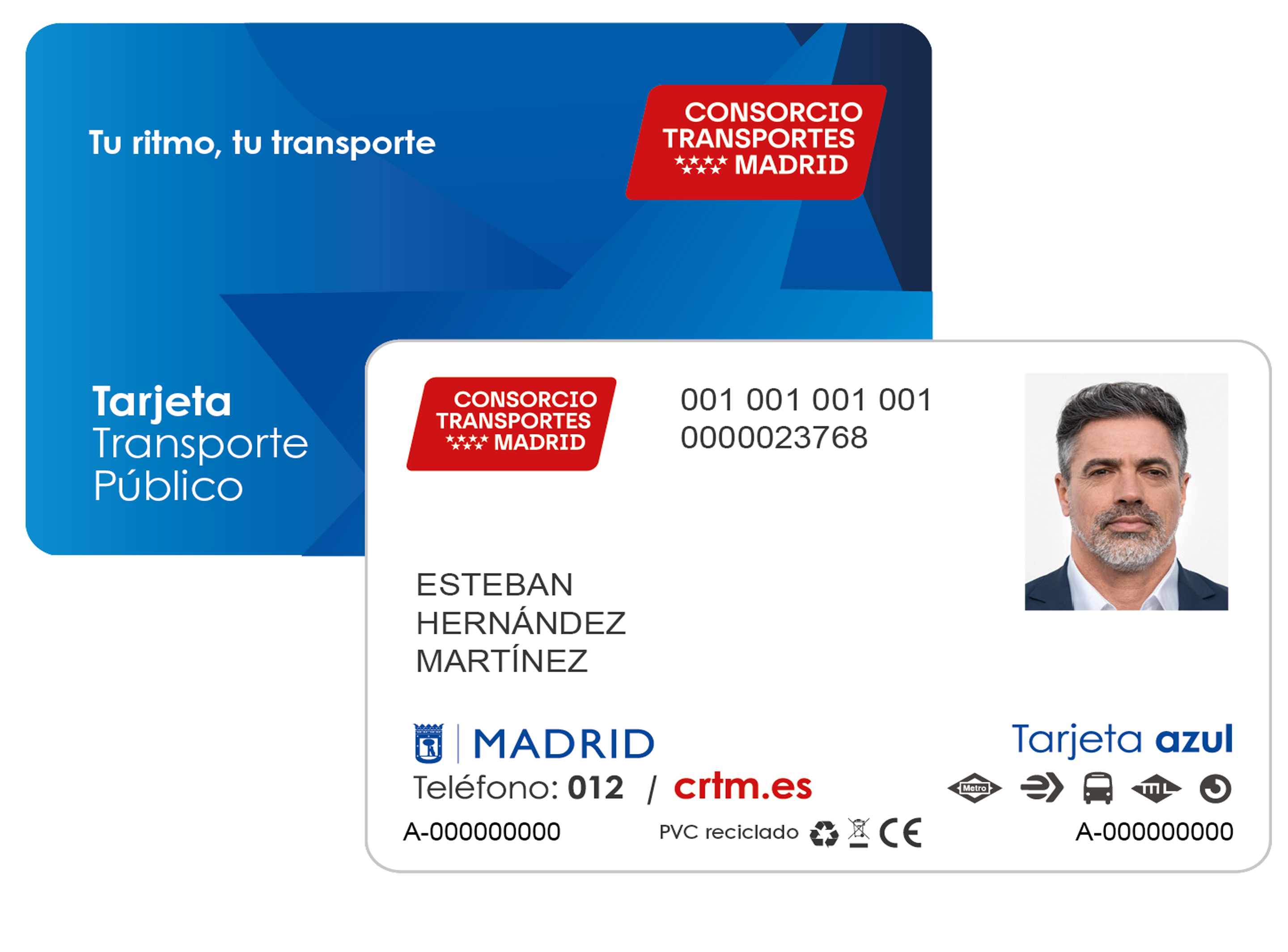 Tarjeta de transporte Personanl (TTP)