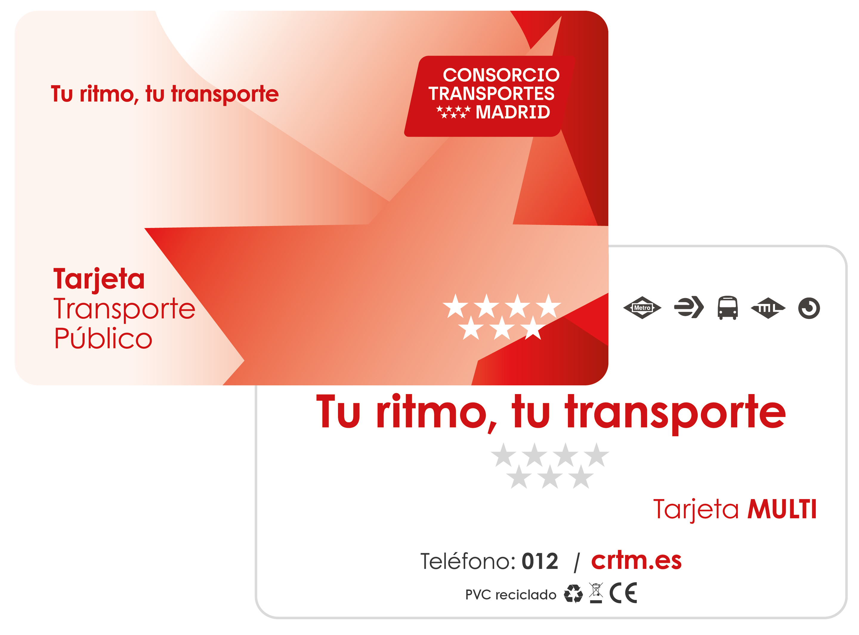 Tarjeta de transporte Multi